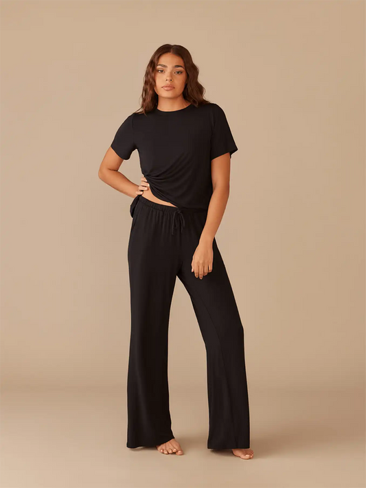 UltraModal™ Wide Leg Lounge Pant | Black