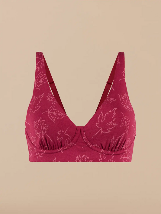UltraModal™ FeelFree Longline Bralette | Rustling Rouge