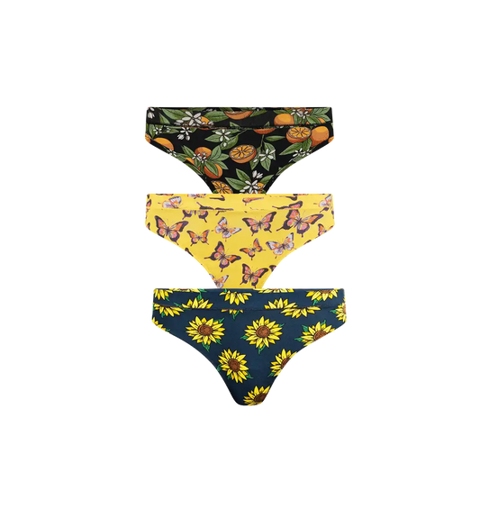 UltraModal™ FeelFree Thong 3-Pack | Sunny Days Pack