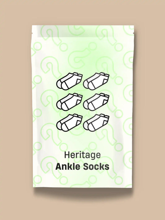 Mystery Heritage Ankle Sock 6-Pack | It's a Mystery!