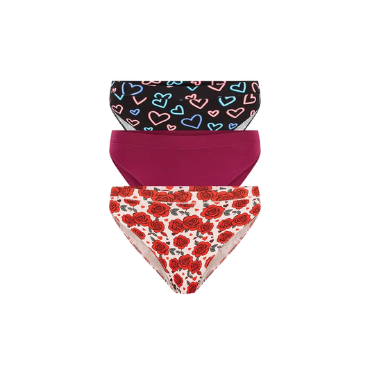UltraModal™ FeelFree High Leg Bikini 3-Pack | Electric Love Pack