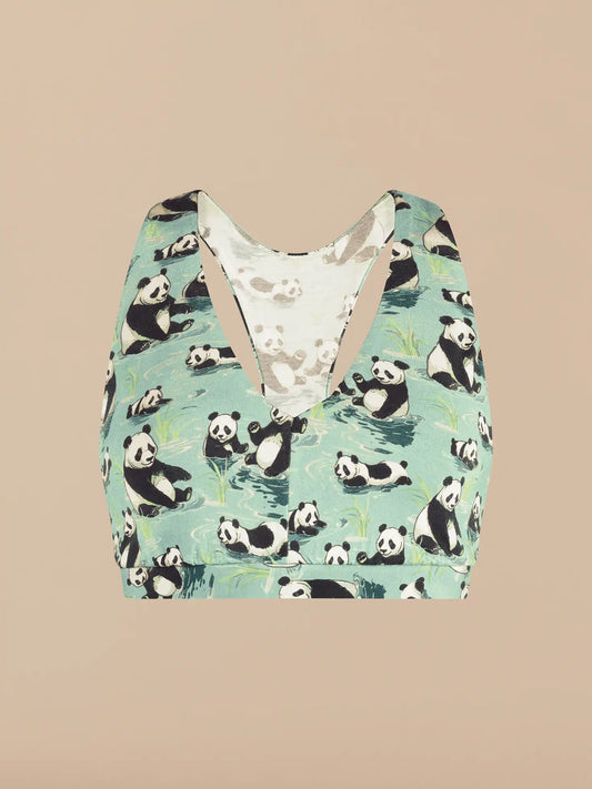 UltraModal™ FeelFree Curvy Racerback Bralette | Panda Bath
