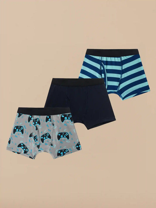 UltraModal™ Core Boys Boxer Brief 3-Pack | Gaming Pack
