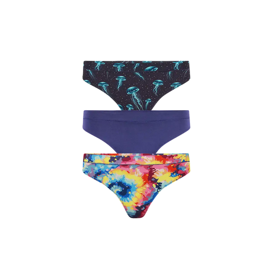 UltraModal™ FeelFree Thong 3-Pack | Cosmic Drift Pack