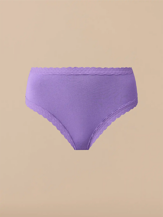 UltraModal™ Lace High-Waisted Cheeky Bikini | Purple