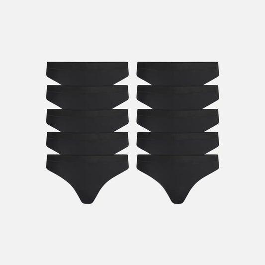 UltraModal™ FeelFree Thong 10-Pack | Black