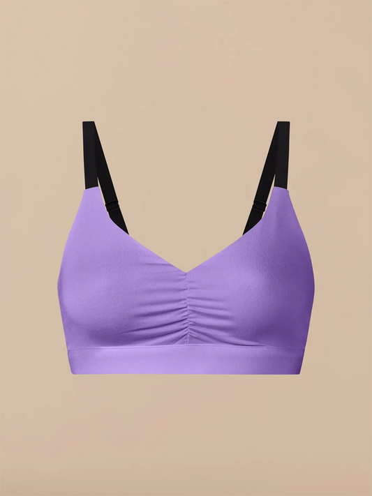 Curvy UltraModal™ FeelFree Ruched Bralette | Purple