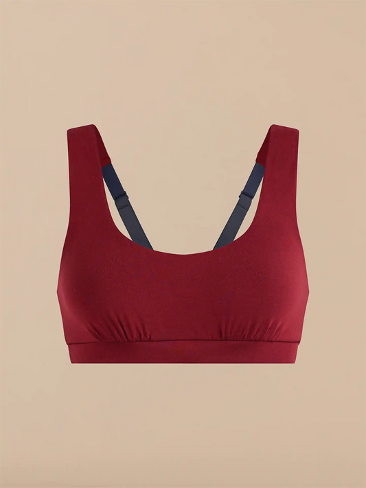 UltraModal™ FeelFree Square Neck Bralette | Cabernet/Cabernet