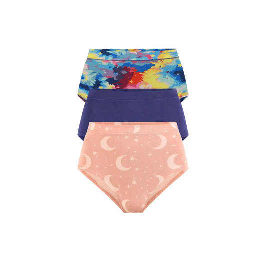 UltraModal™ FeelFree High-Waisted Cheeky 3-Pack | Cosmic Pack
