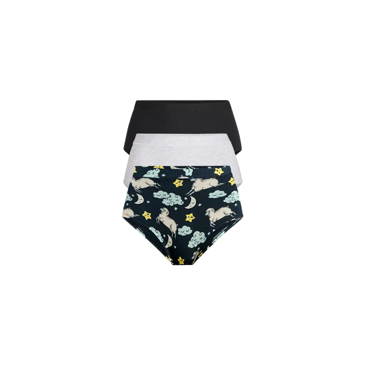 UltraModal™ FeelFree High-Waisted Cheeky 3-Pack | Sound Ashleep Pack