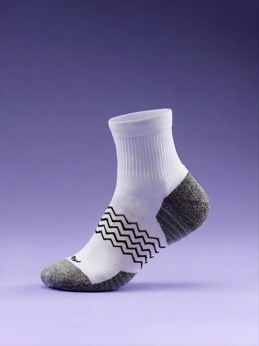 Active Quarter Sock 6-Pack | White Pack