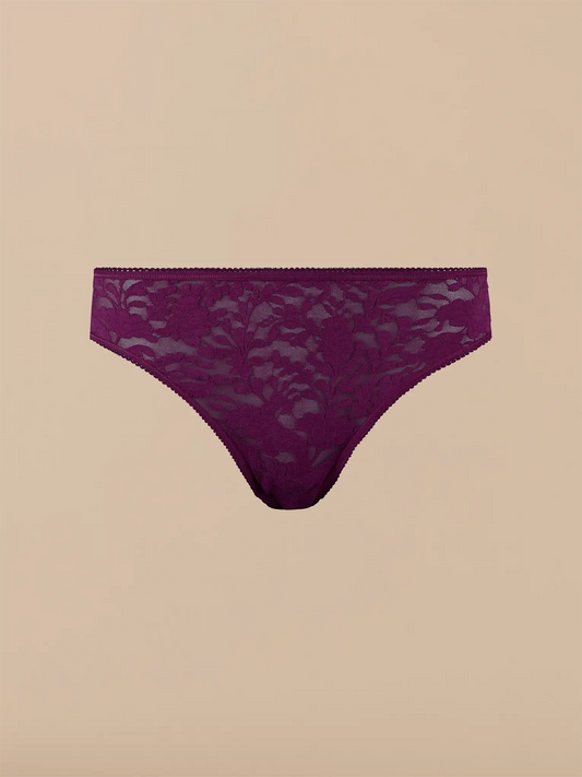 All Over Lace Tanga - New | Nightshade Floral