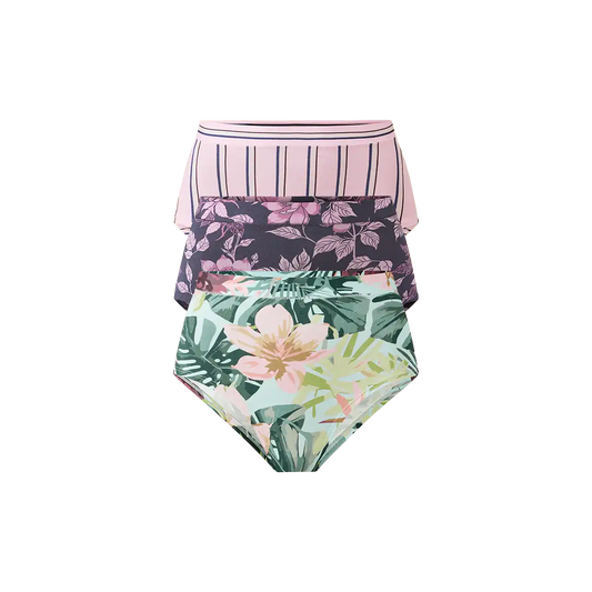 UltraModal™ FeelFree High-Waisted Cheeky 3-Pack | Summer Garden Pack
