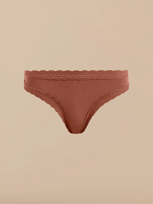 UltraModal™ Lace Tanga | Cedar Wood