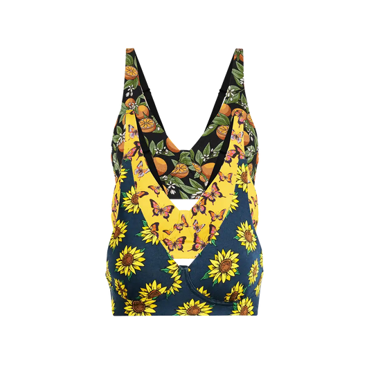 UltraModal™ FeelFree Longline Bralette 3-Pack | Sunny Days Pack