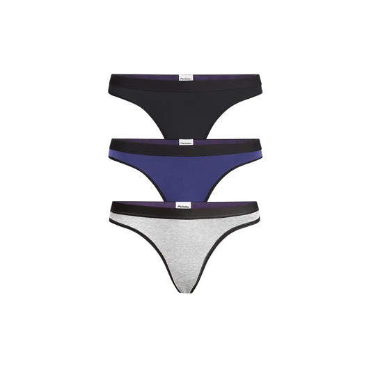 UltraModal™ Core Thong 3-Pack | Classic Navy Pack
