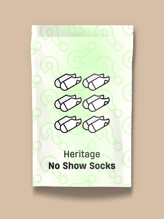 Mystery Heritage No Show Sock 6-Pack | It's a Mystery!