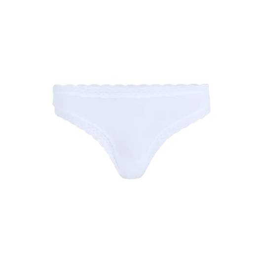 UltraModal™ Lace Tanga | White