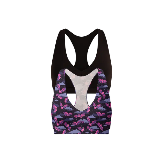 UltraModal™ FeelFree Racerback Bralette 2-Pack | Flight Club Pack