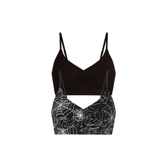 UltraModal™ FeelFree Ruched Bralette 2-Pack | Webs Pack