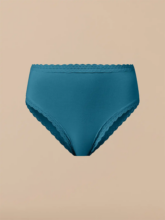 UltraModal™ Lace High-Waisted Cheeky Bikini | Teal