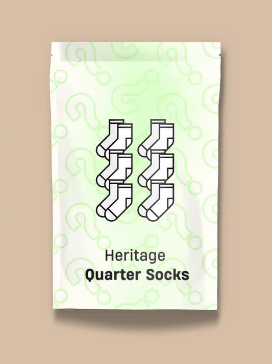 Heritage Quarter Sock 6-Pack | It's a Mystery!
