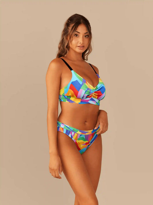Curvy UltraModal™ FeelFree Ruched Bralette | Painted Pride