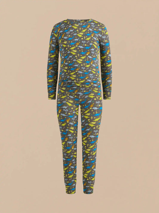 UltraModal™ Long Sleeve PJ Set - Kid's | Jurassic Nap