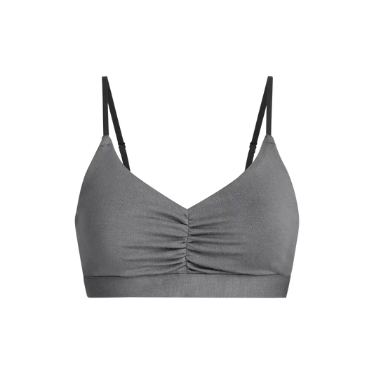 UltraModal™ FeelFree Ruched Bralette | Grey