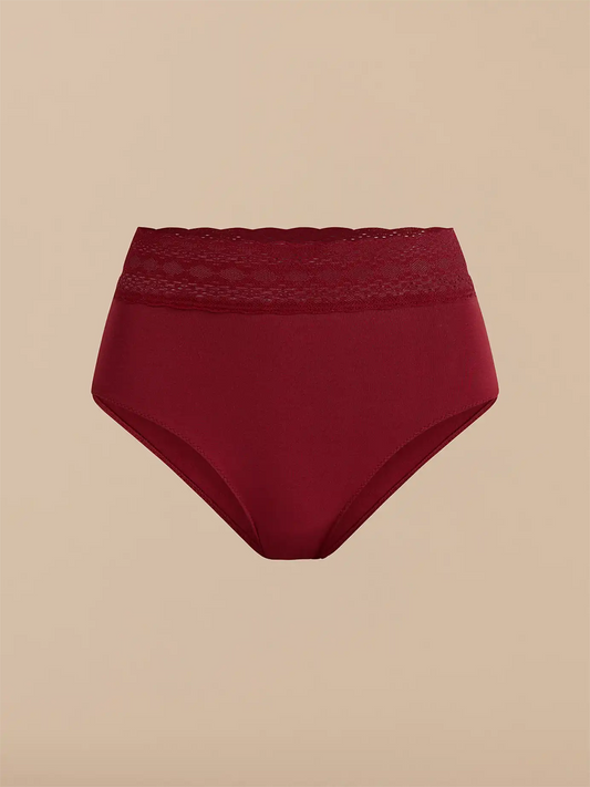 UltraModal™ Lace High-Waisted Brief | Cabernet