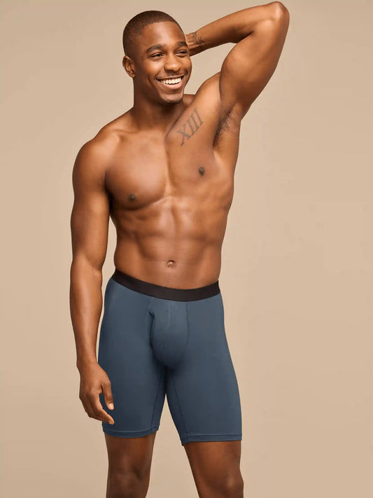 UltraModal™ Core Long Boxer Brief w/ Fly | Heather Plum