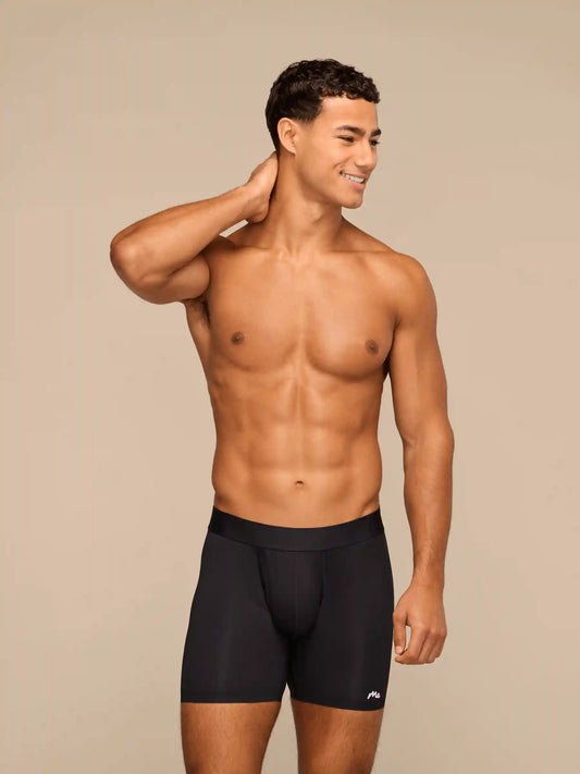 Breathe Boxer Brief w/ Fly 3-Pack | Black Pack
