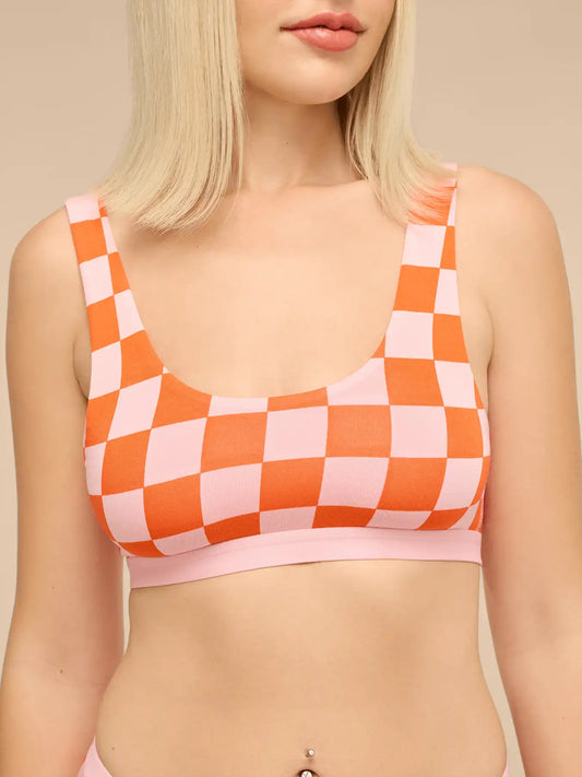 UltraModal™ Core Scoop Bralette | Cheeky Check