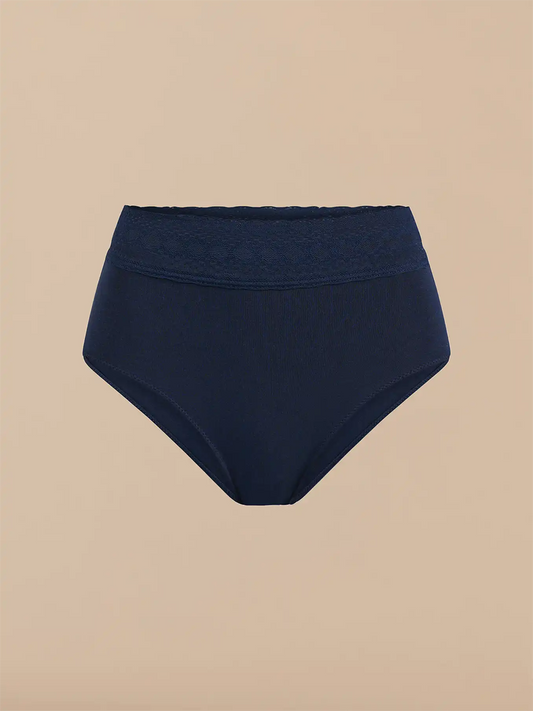 UltraModal™ Lace High-Waisted Brief | Dark Sapphire