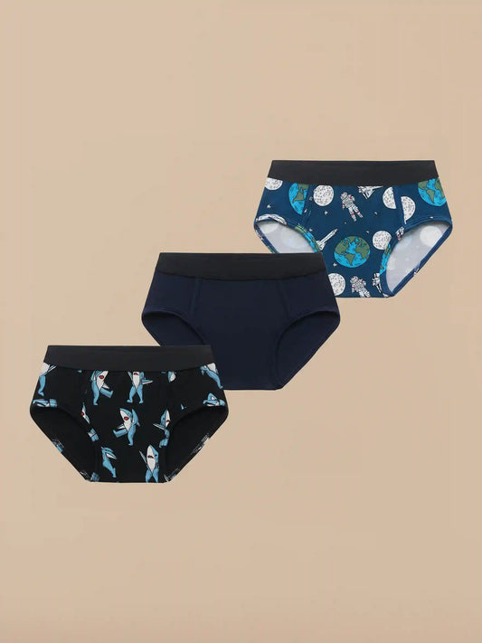 UltraModal™ Core Boys Brief 3-Pack | Finn to the Moon Pack