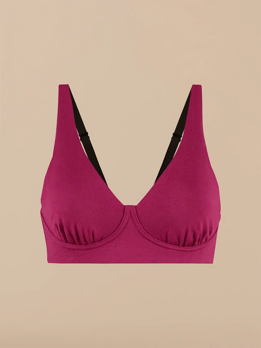 UltraModal™ FeelFree Longline Bralette | Plum