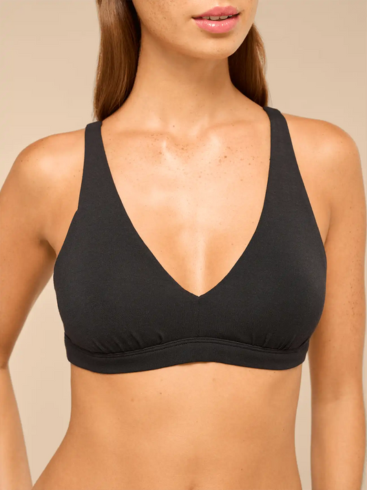 UltraModal™ FeelFree Plunge Bralette with Cups 2-Pack | Black/Sand Dune Pack