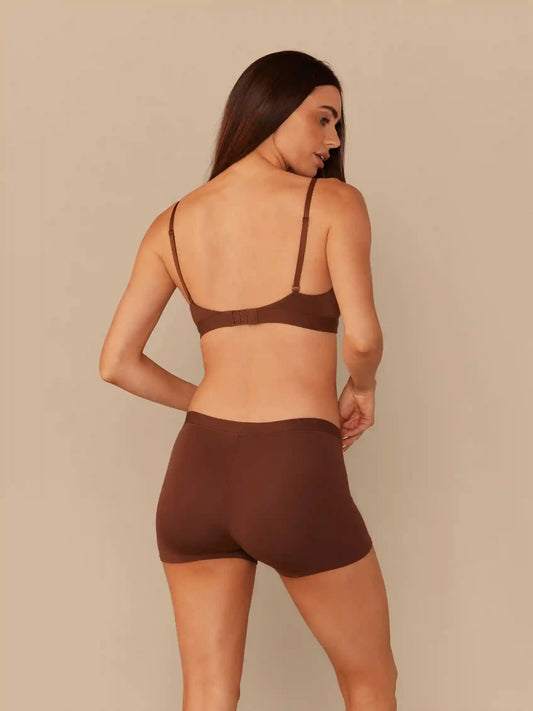 UltraModal™ FeelFree Ruched Bralette | Walnut Shell/Walnut Shell