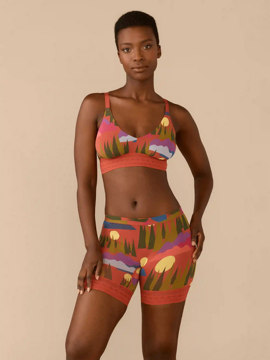UltraModal™ Lace Long Boyshort | Mountain High