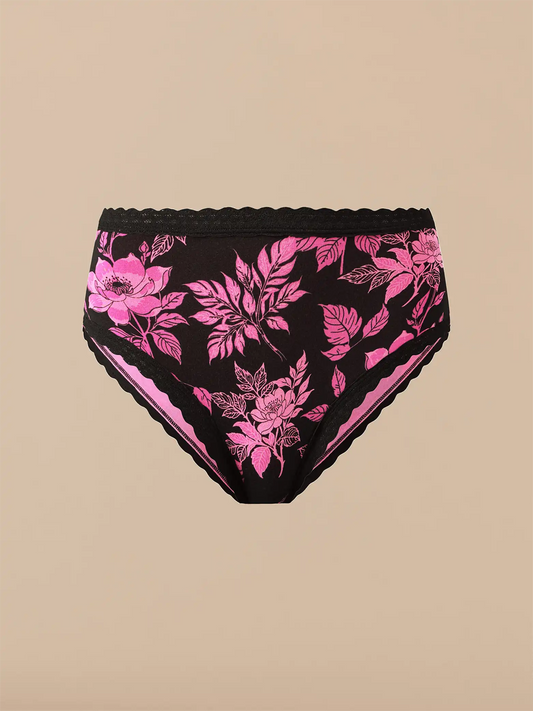 UltraModal™ Lace High-Waisted Cheeky Bikini | Pink Bloom