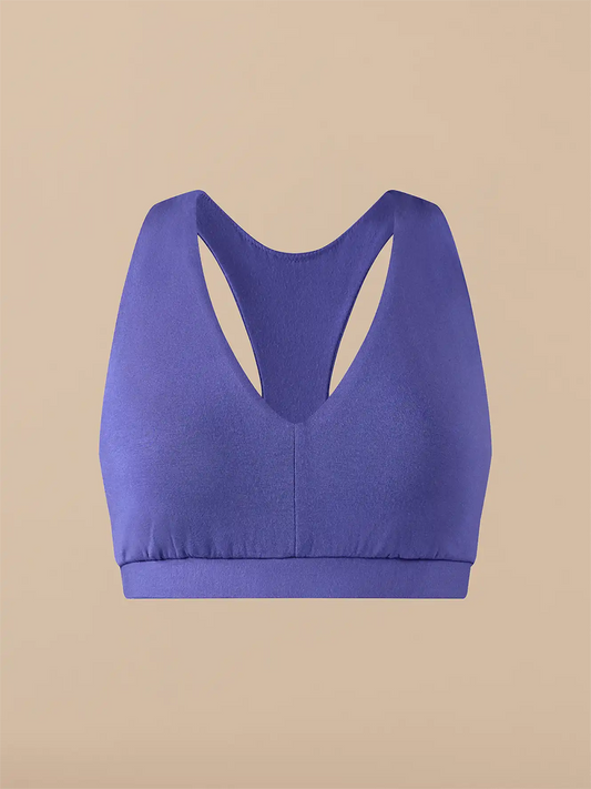 Curvy UltraModal™ FeelFree Racerback Bralette | Berry Blue