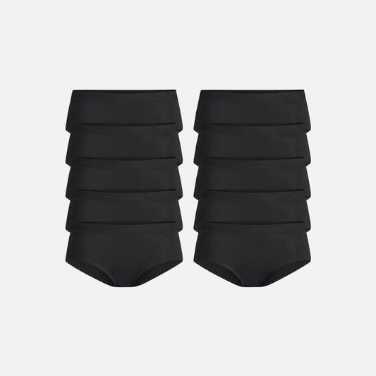 UltraModal™ FeelFree Hipster 10-Pack | Black