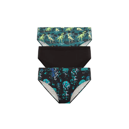 TrueCotton Mid-Rise Bikini 3-Pack | In Another World Pack