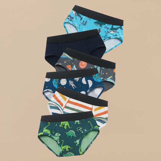 UltraModal™ Core Boys Brief 6-Pack | Jawsome Adventure Pack