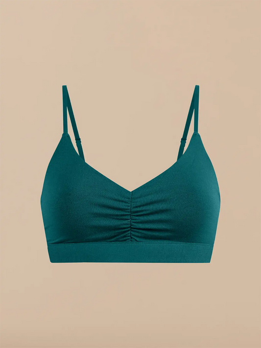 UltraModal™ FeelFree Ruched Bralette | Blue Spruce