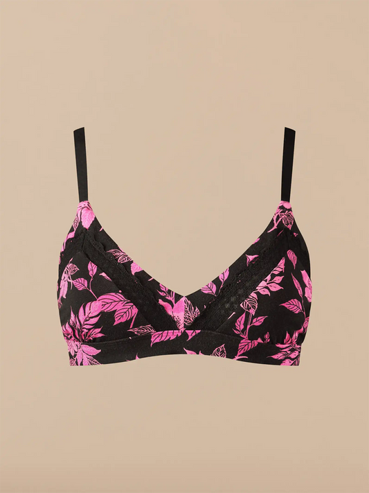 UltraModal™ Lace Triangle Bralette | Pink Bloom