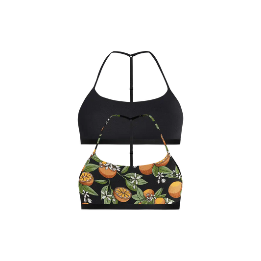 UltraModal™ Core T-Back Bralette 2-Pack | Tangerine Dreams Pack