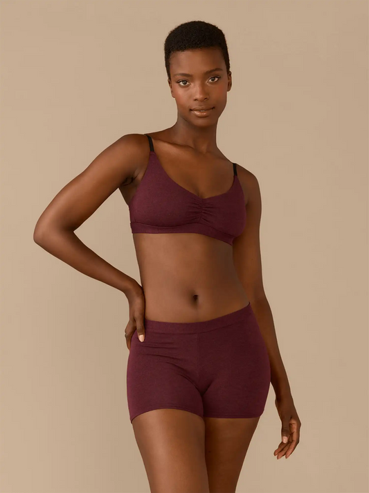 UltraModal™ FeelFree Boyshort | Heather Wine