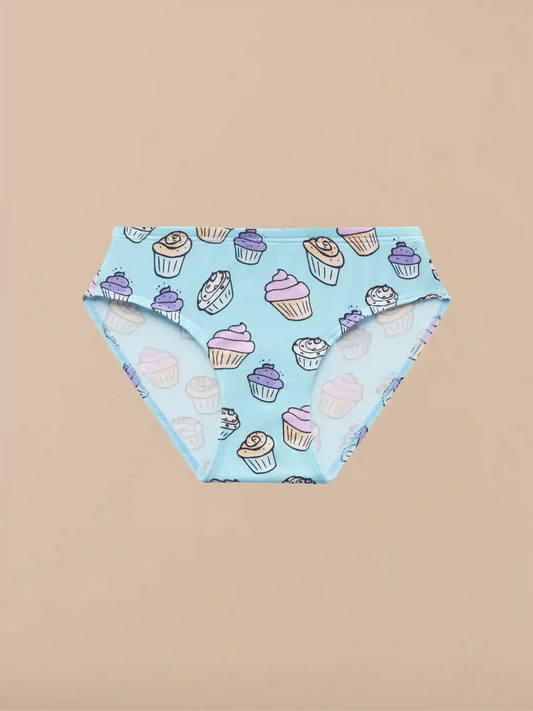 UltraModal™ FeelFree Girls Bikini Brief 3-Pack | Cupcake Party Pack