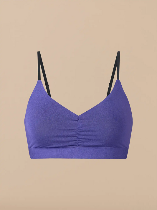 UltraModal™ FeelFree Ruched Bralette | Berry Blue